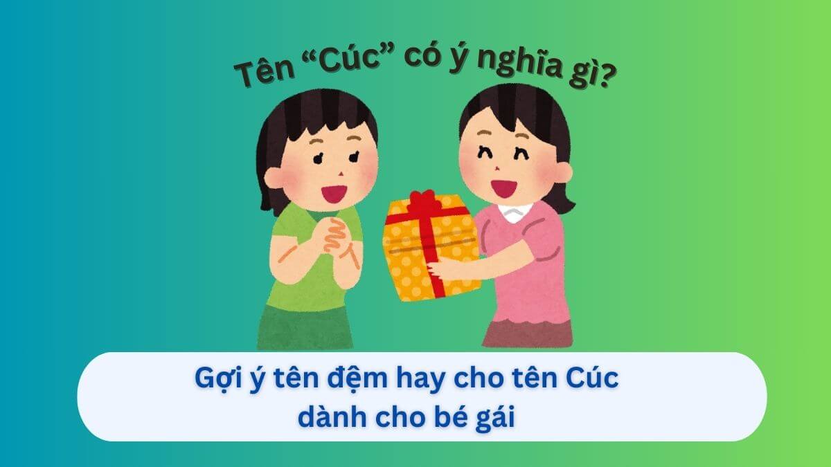 10+ gợi ý tên đệm hay tên Cúc dành cho bé gái