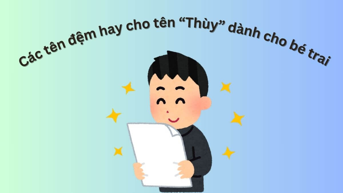 Ý nghĩa tên Thùy