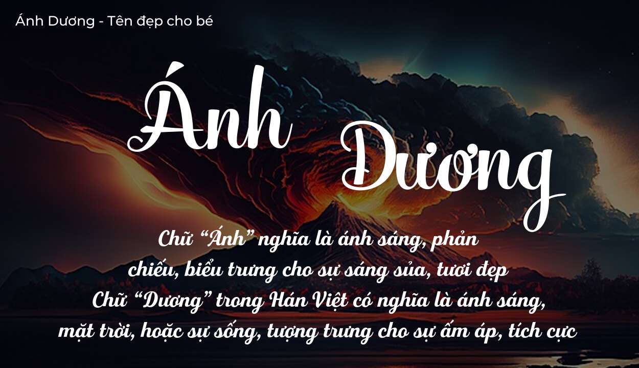 Ý Nghĩa Tên Ánh Dương Cách Đặt Tên Cho Con Hợp Mệnh