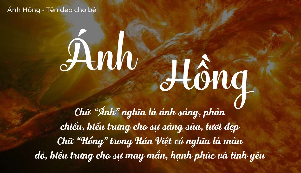 Ý Nghĩa Tên Ánh Hồng Trong Thần Số Học Và Sự Nghiệp