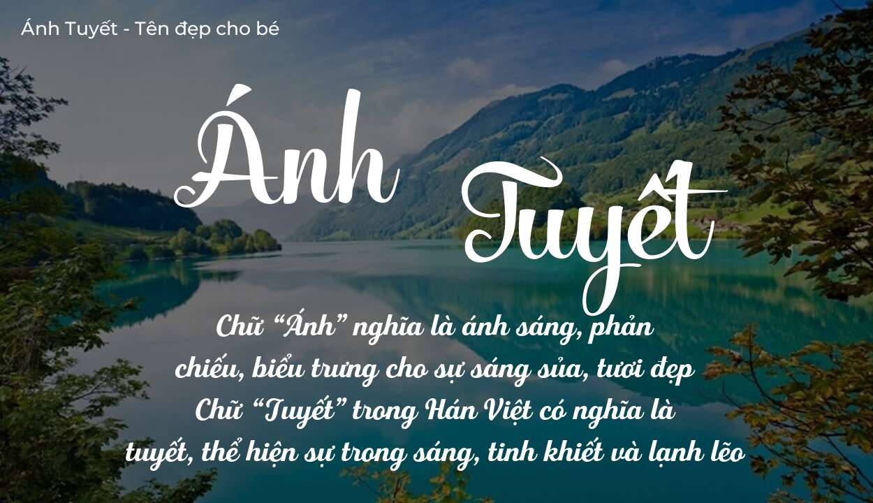 Ý Nghĩa Tên Ánh Tuyết Qua Con Số Chủ Đạo Trong Thần Số Học