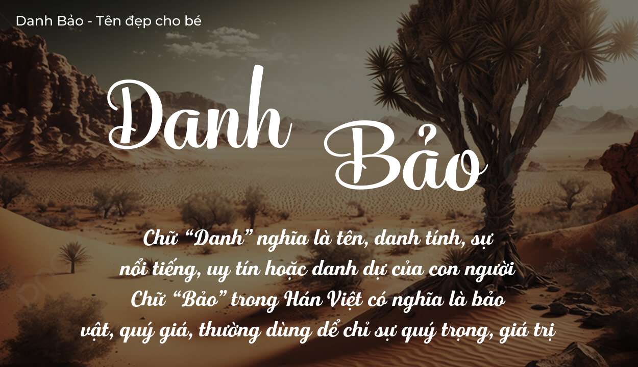 Ý Nghĩa Tên Danh Bảo Có Giúp Chủ Nhân Hạnh Phúc Không