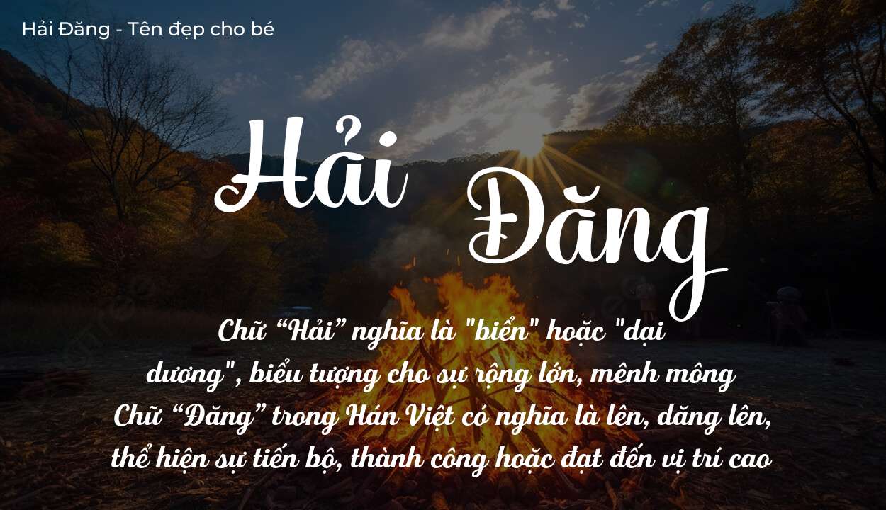 Ý nghĩa tên Hải Đăng, tính cách, vận mệnh và sẽ ra sao?