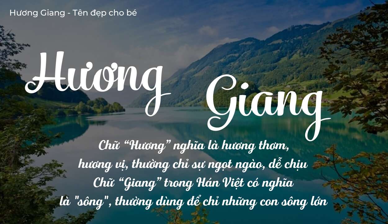 Thần Số Học Hé Lộ Ý Nghĩa Tên Hương Giang Và Con Số Chủ Đạo