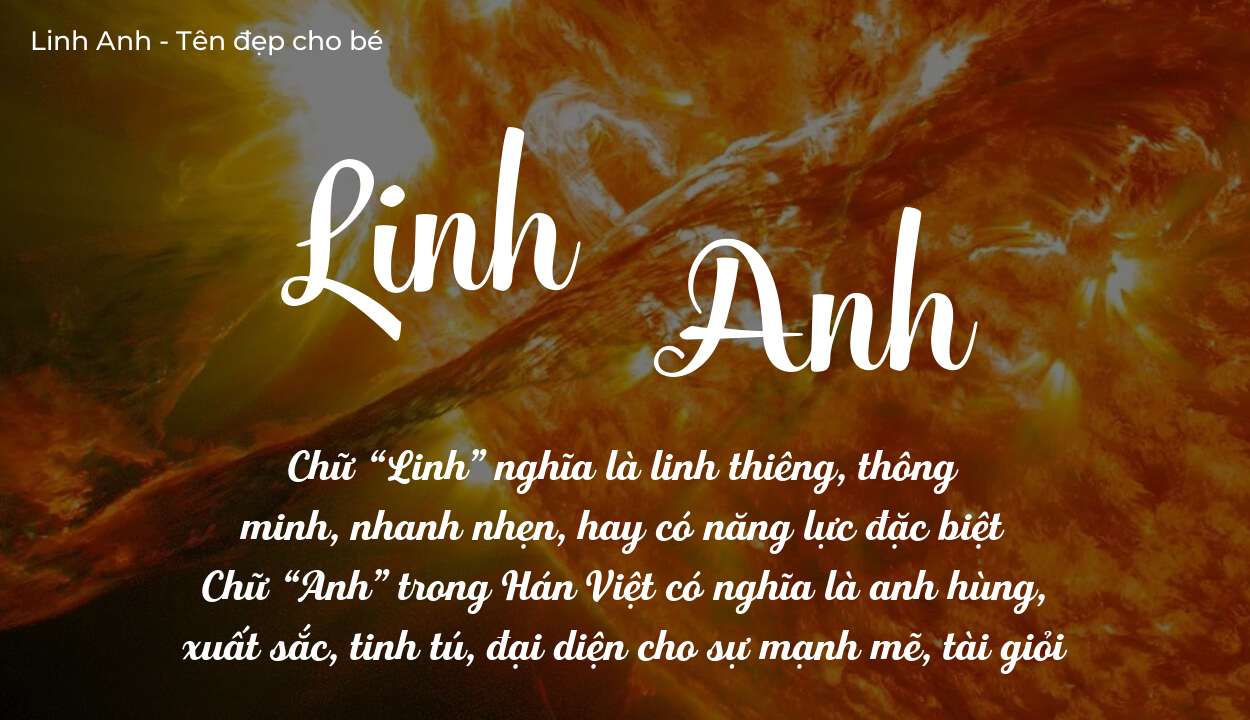 Giải Mã Ý Nghĩa Tên Linh Anh Theo Ngũ Hành Và Số Mệnh