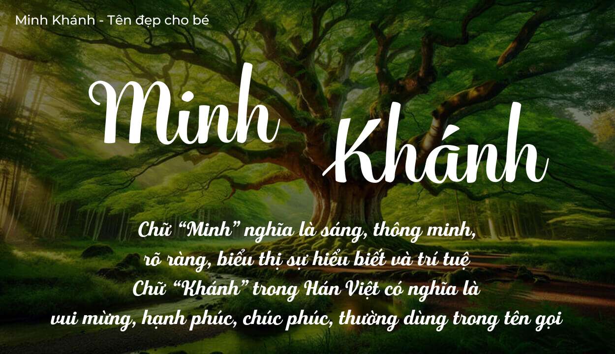 Ý Nghĩa Tên Minh Khánh Qua Con Số Chủ Đạo