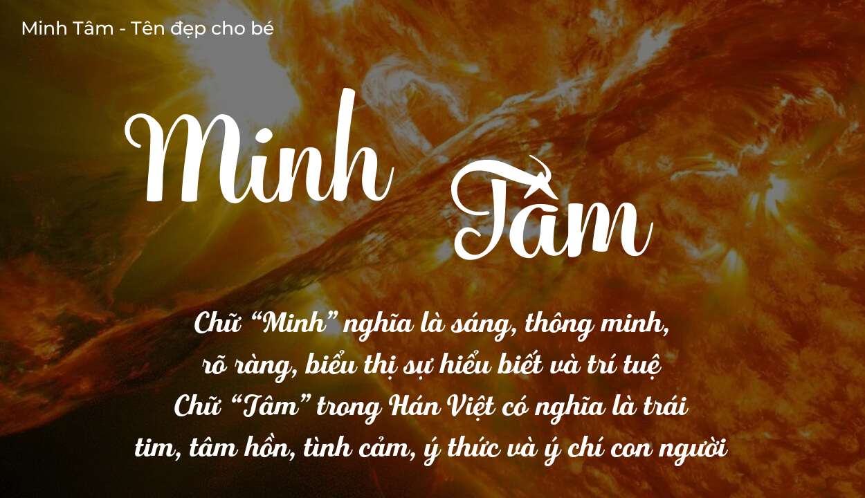 Tên Minh Tâm Có Ý Nghĩa Gì Trong Văn Hóa Việt Nam