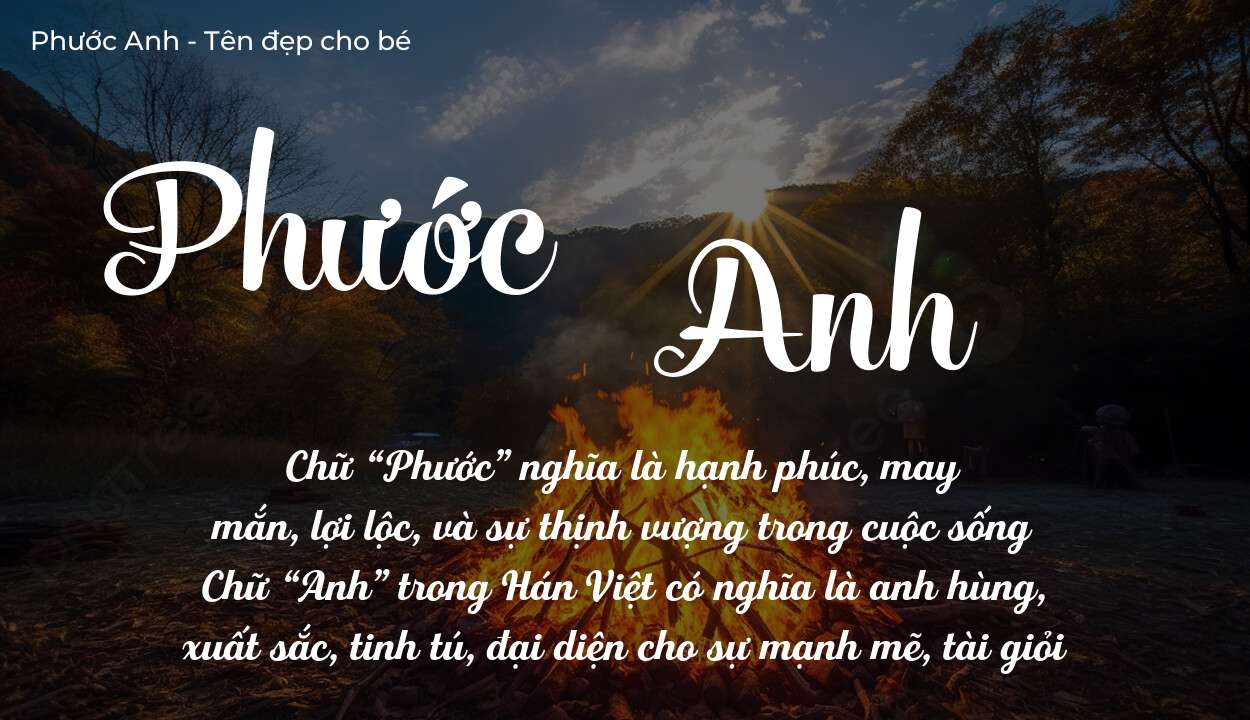 Ý nghĩa tên Phước Anh, tính cách và vận mệnh của tên Phước Anh sẽ ra sao?