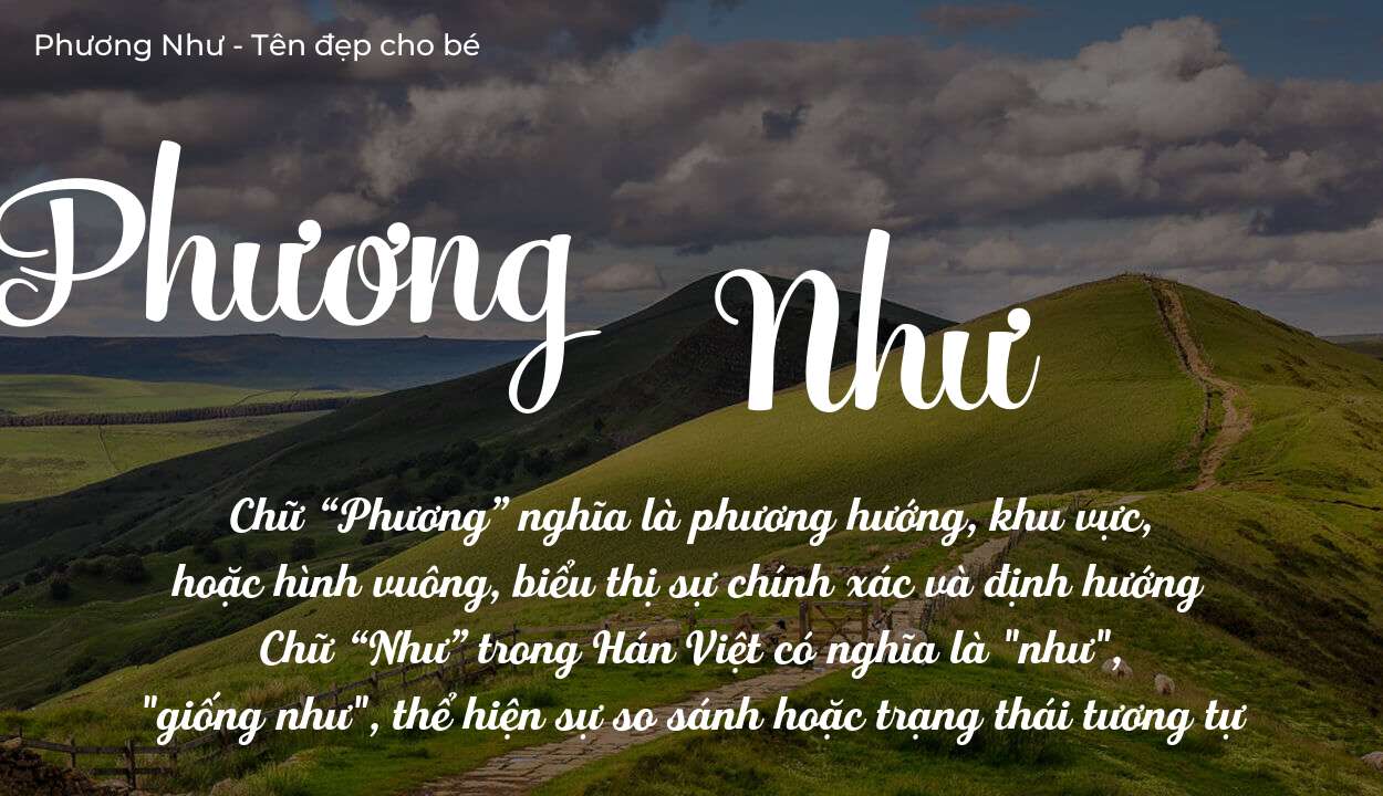 Ý Nghĩa Tên Phương Như Giúp Bé Gái Tự Tin Và May Mắn