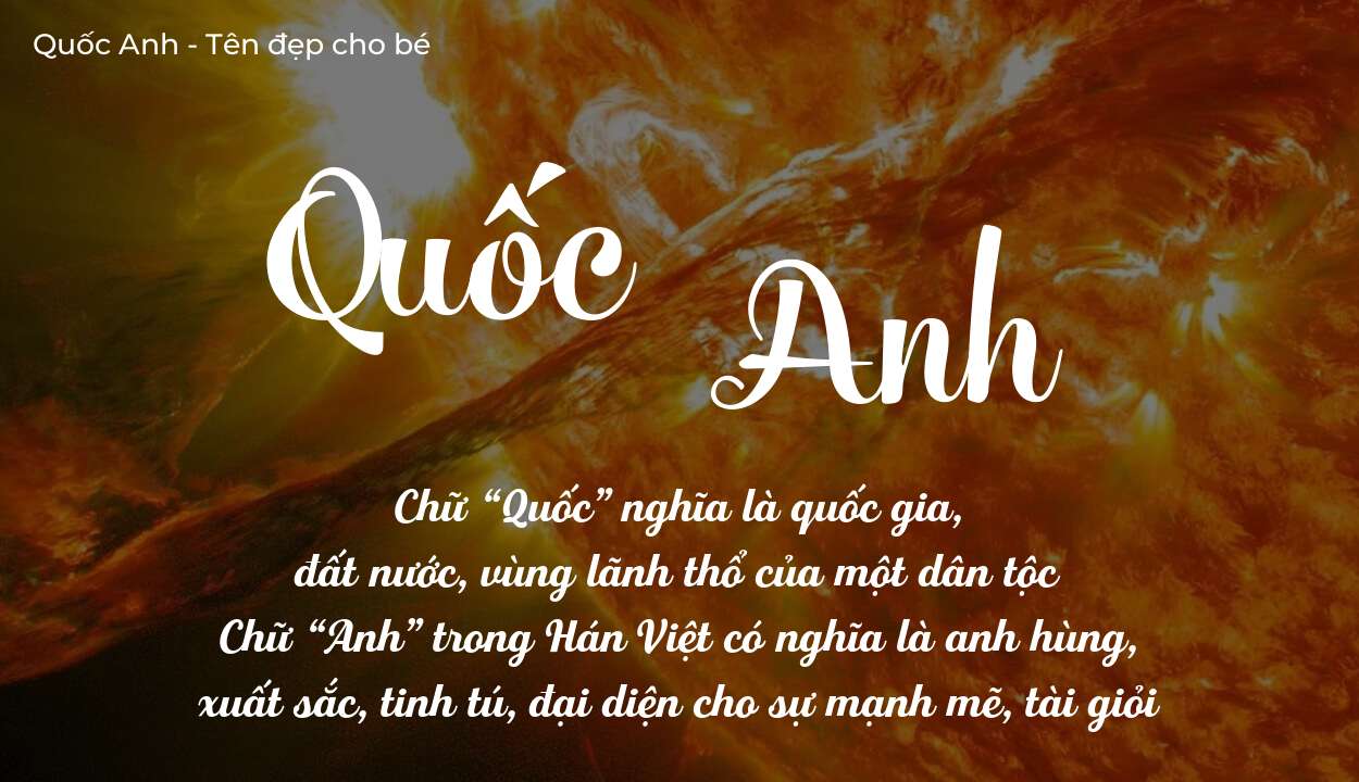 Tên Quốc Anh Có Ý Nghĩa Gì Về Mặt Tâm Linh