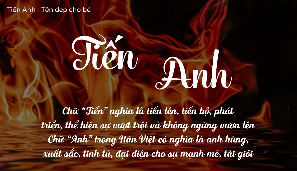 Tên Tiến Anh có ý nghĩa gì trong phong thủy và thần số học?